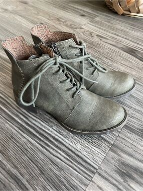 Blowfish Lace Up Ankle Booties